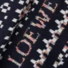 Scarf in wool blend Navy/Multicolor Scarf in wool blend Navy/Multicolor