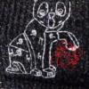 Scarf in wool, silk and alpaca blend Black Melange Scarf in wool, silk and alpaca blend Black Melange