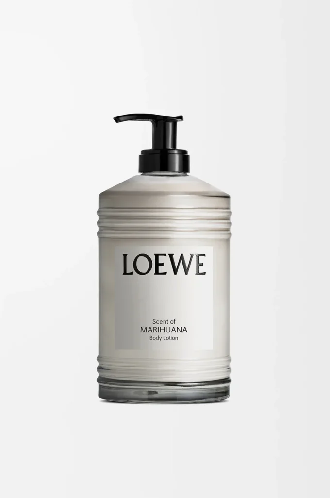 Scent of Marihuana body lotion Dark Green