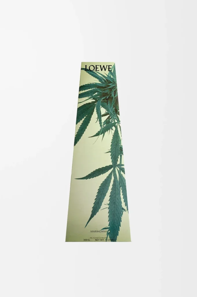 Scent of Marihuana wax candleholder Dark Green Scent of Marihuana wax candleholder Dark Green
