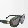 Screen sunglasses Marble Green