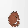 Seahorse dice in classic calfskin Blossom/Tan Seahorse dice in classic calfskin Blossom/Tan
