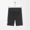Seamless shorts in technical jersey Black