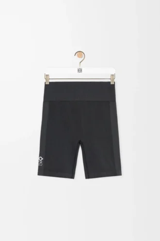 Seamless shorts in technical jersey Black Seamless shorts in technical jersey Black