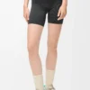 Seamless shorts in technical jersey Black