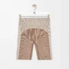 Seamless shorts in technical jersey Ivory Seamless shorts in technical jersey Ivory