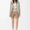 Seamless shorts in technical jersey Ivory Seamless shorts in technical jersey Ivory