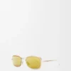 Seashell sunglasses Gold