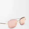 Seashell sunglasses Rose Gold