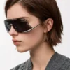 Shield Mask sunglasses Smoke