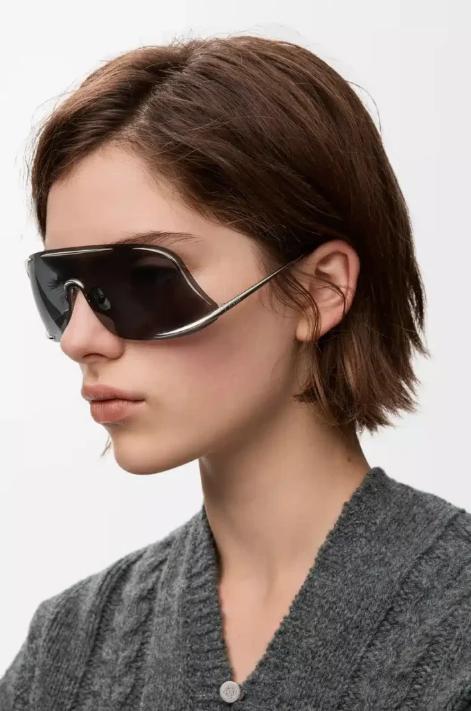 Shield Mask sunglasses Smoke