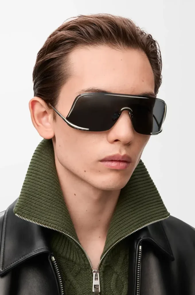 Shield Mask sunglasses Smoke