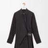 Shirt dress in cotton Black Shirt dress in cotton Black
