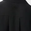 Shirt dress in silk Black Shirt dress in silk Black