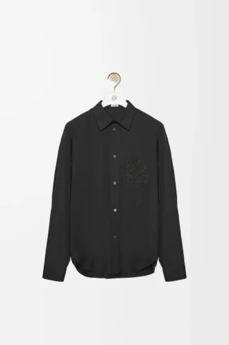 Shirt in cotton Black