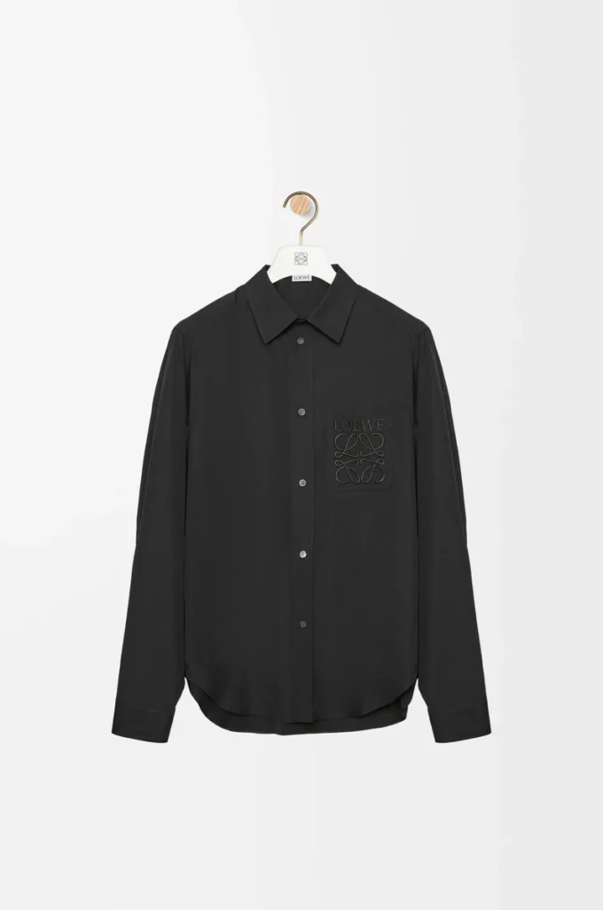 Shirt in cotton Black Shirt in cotton Black