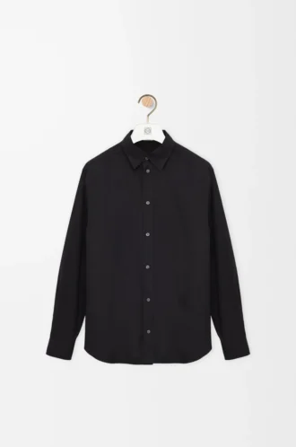 Shirt in cotton Black