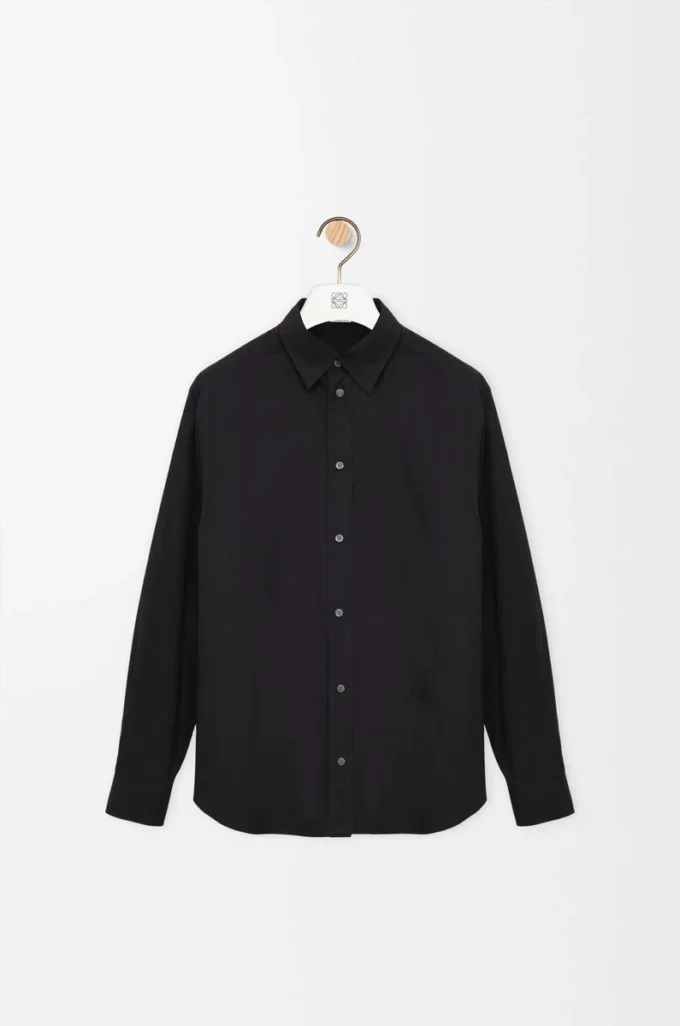 Shirt in cotton Black Shirt in cotton Black