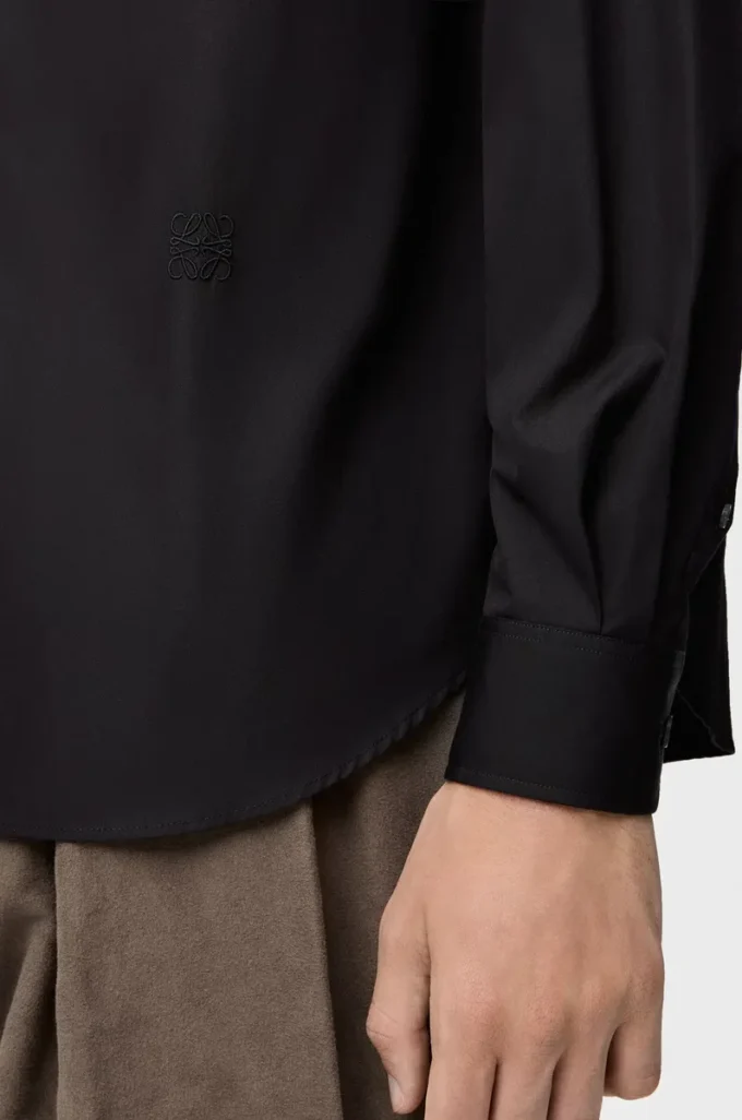 Shirt in cotton Black Shirt in cotton Black