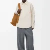 Shirt in cotton Ecru Shirt in cotton Ecru