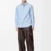 Shirt in cotton Light Blue Shirt in cotton Light Blue