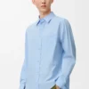 Shirt in cotton Light Blue Shirt in cotton Light Blue