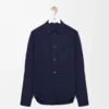 Shirt in cotton Navy Blue Shirt in cotton Navy Blue