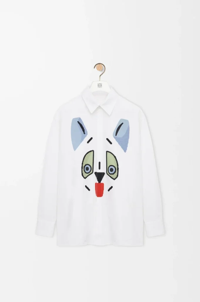 Shirt in cotton White Shirt in cotton White