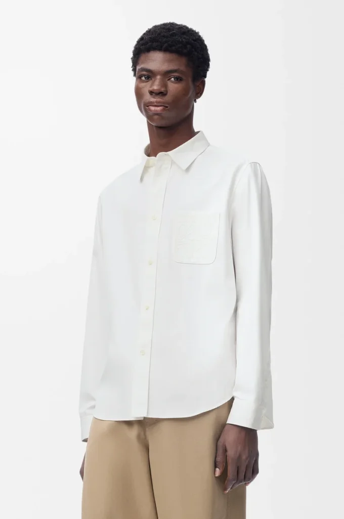Shirt in cotton White Shirt in cotton White