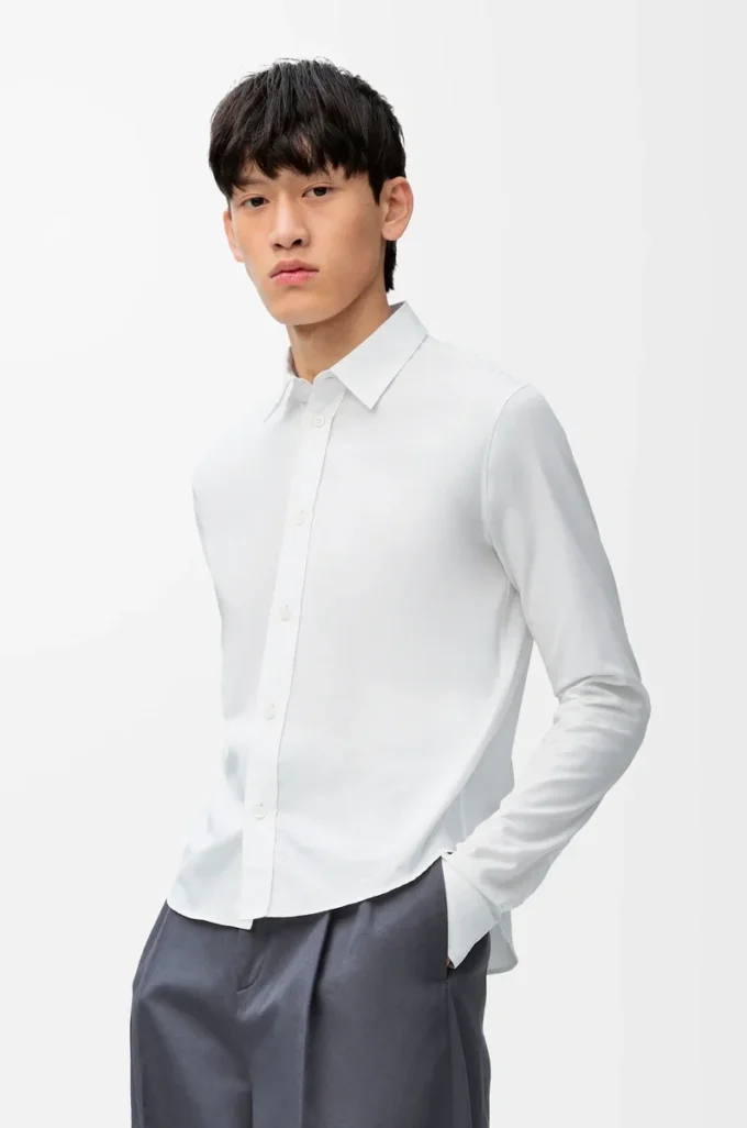 Shirt in cotton White Shirt in cotton White