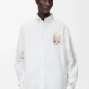 Shirt in cotton White/Multicolor