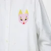 Shirt in cotton White/Multicolor