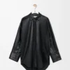 Shirt in nappa lambskin Black Shirt in nappa lambskin Black