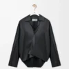 Shirt in nappa lambskin Black Shirt in nappa lambskin Black