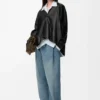 Shirt in nappa lambskin Black Shirt in nappa lambskin Black