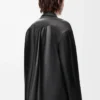 Shirt in nappa lambskin Black Shirt in nappa lambskin Black