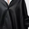 Shirt in nappa lambskin Black Shirt in nappa lambskin Black