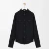 Shirt in viscose blend Black Shirt in viscose blend Black