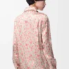Shirt in viscose White/Pink Shirt in viscose White/Pink