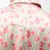 Shirt in viscose White/Pink Shirt in viscose White/Pink