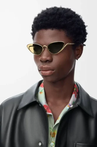 Shooting Star sunglasses Gold