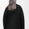 Short coat in wool Black Short coat in wool Black