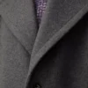 Short coat in wool Grey Melange Short coat in wool Grey Melange