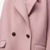 Short coat in wool Pink Short coat in wool Pink