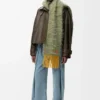 Short parka in nappa calfskin Dark Green Short parka in nappa calfskin Dark Green