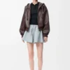 Short sleeve polo sweater in cashmere and silk Black Short sleeve polo sweater in cashmere and silk Black