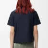 Short sleeve shirt in cotton Dark Navy