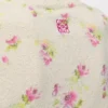 Short sleeve sweater in cotton blend White/Pink Short sleeve sweater in cotton blend White/Pink