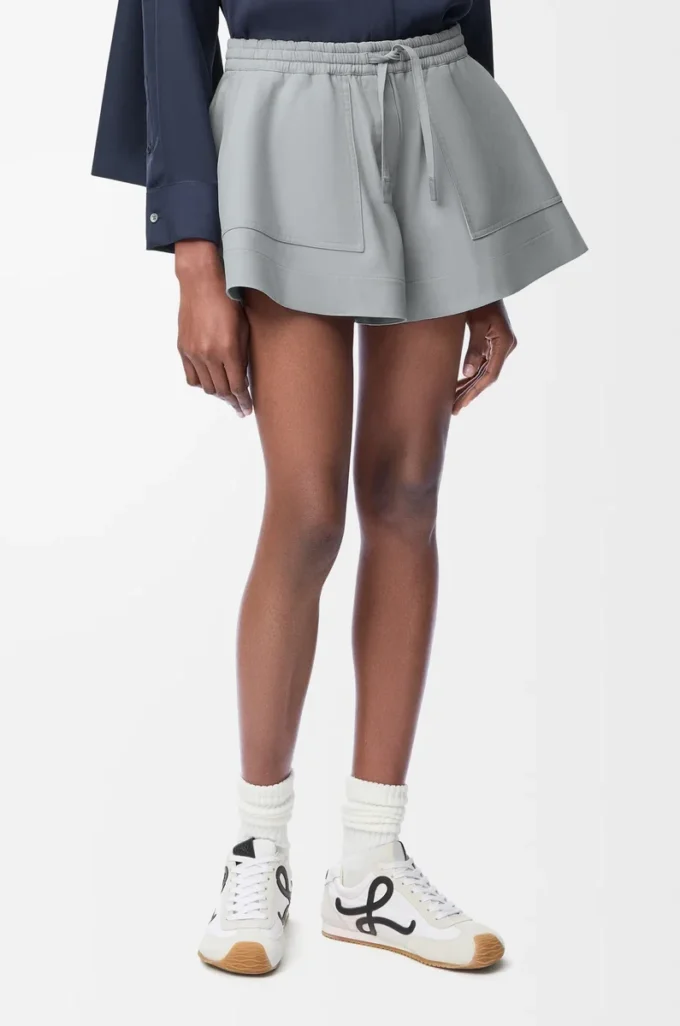 Shorts in cotton Light Grey Shorts in cotton Light Grey