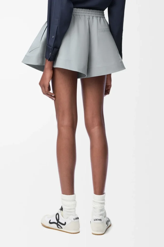 Shorts in cotton Light Grey Shorts in cotton Light Grey